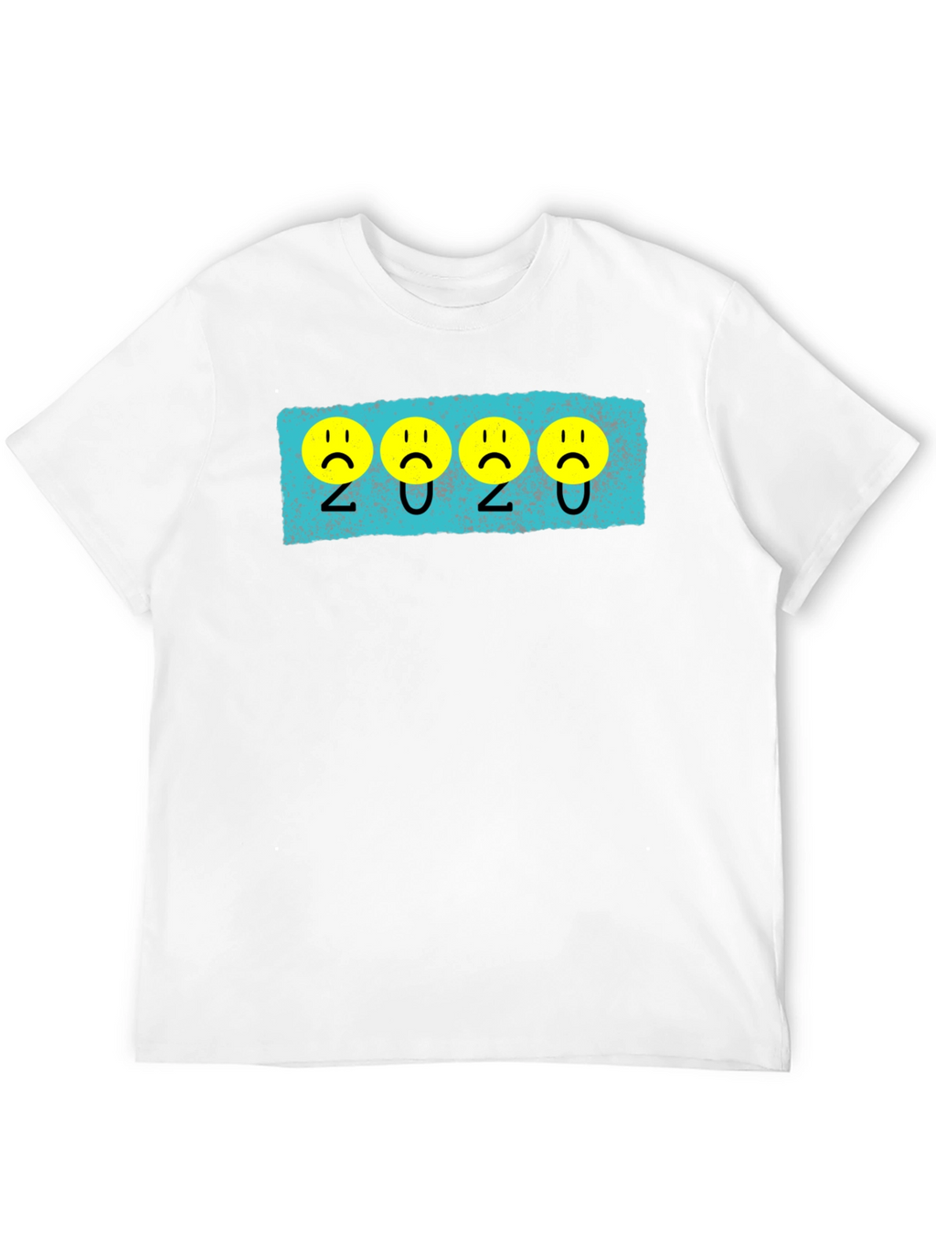 2020 Sad Faces Black Tee