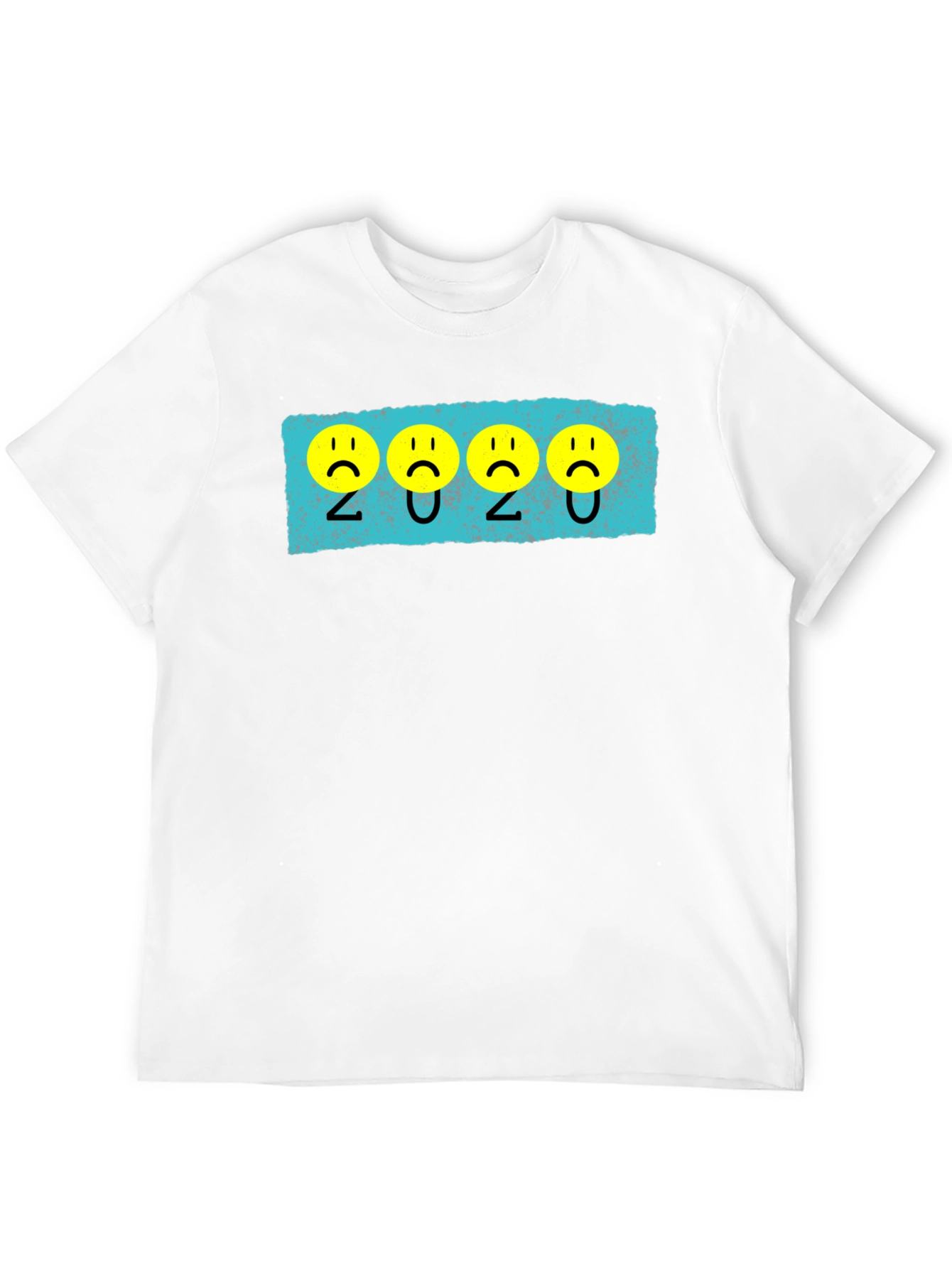 2020 Sad Faces Black Tee