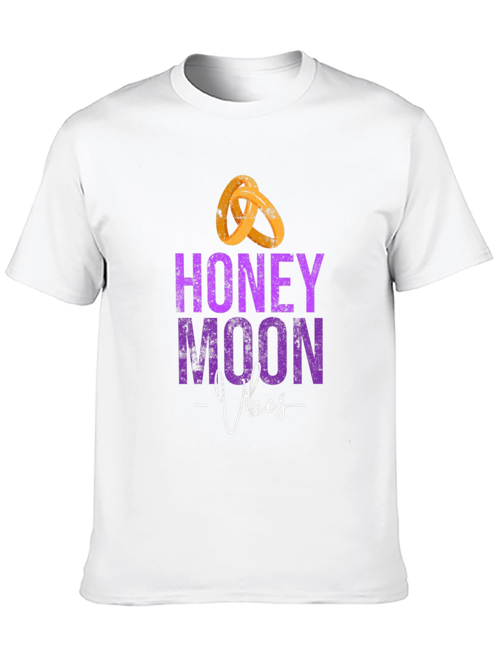 Honeymoon Vibes Black T-Shirt