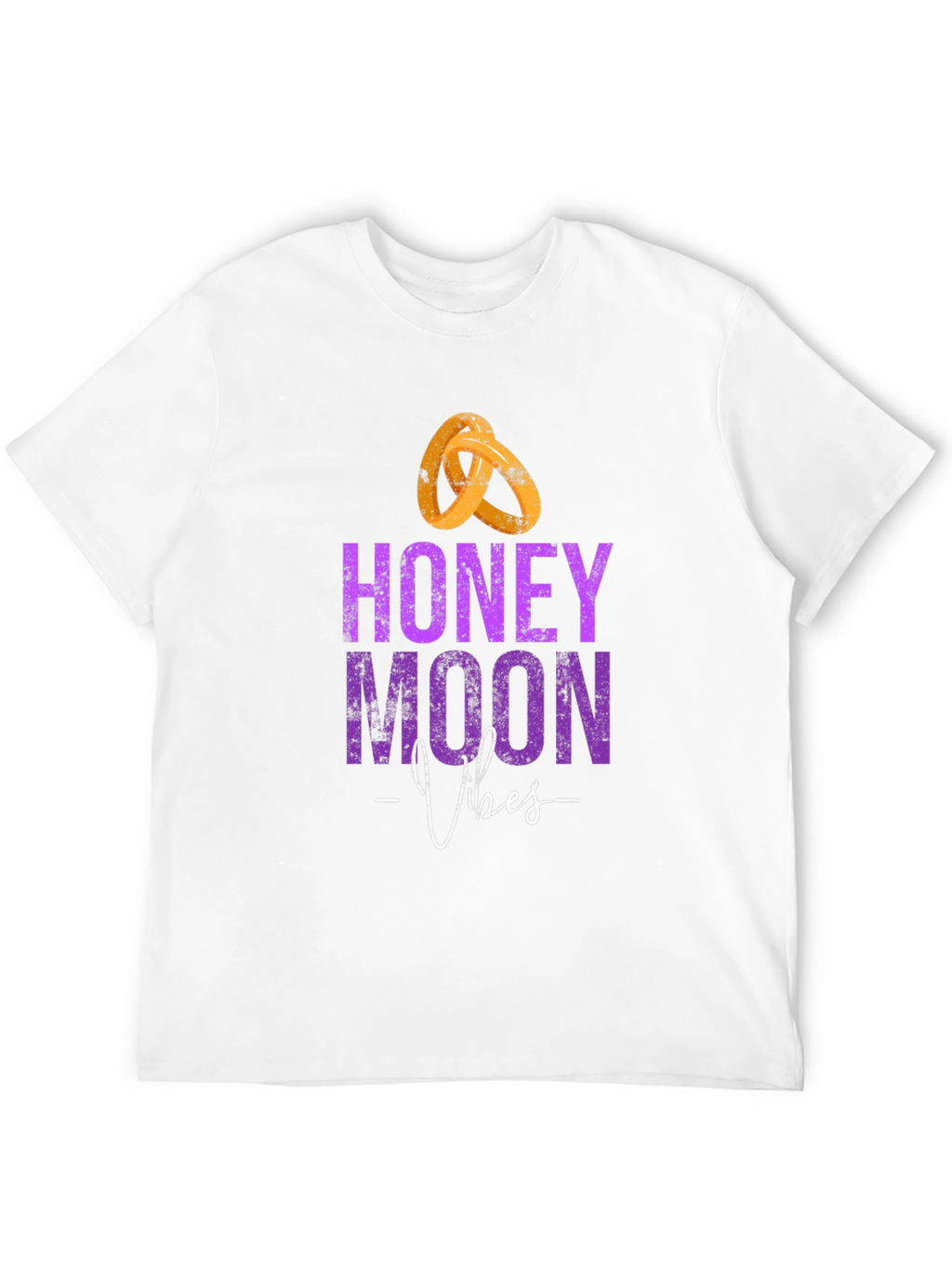 Honeymoon Vibes Black T-Shirt