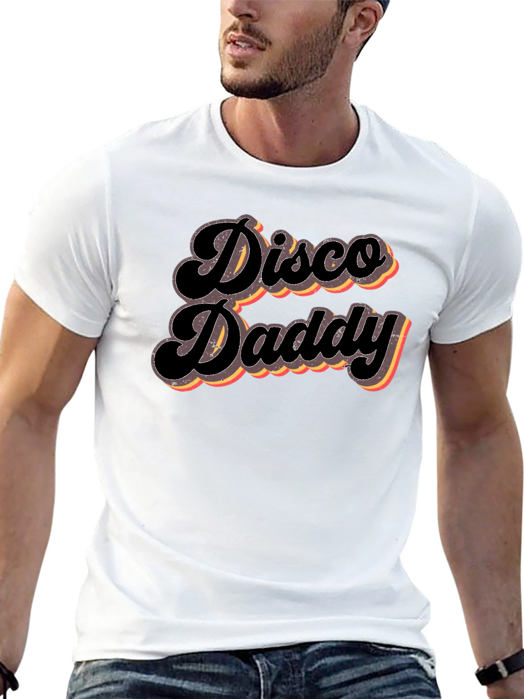 Disco Daddy Graphic T-Shirt - Retro Style