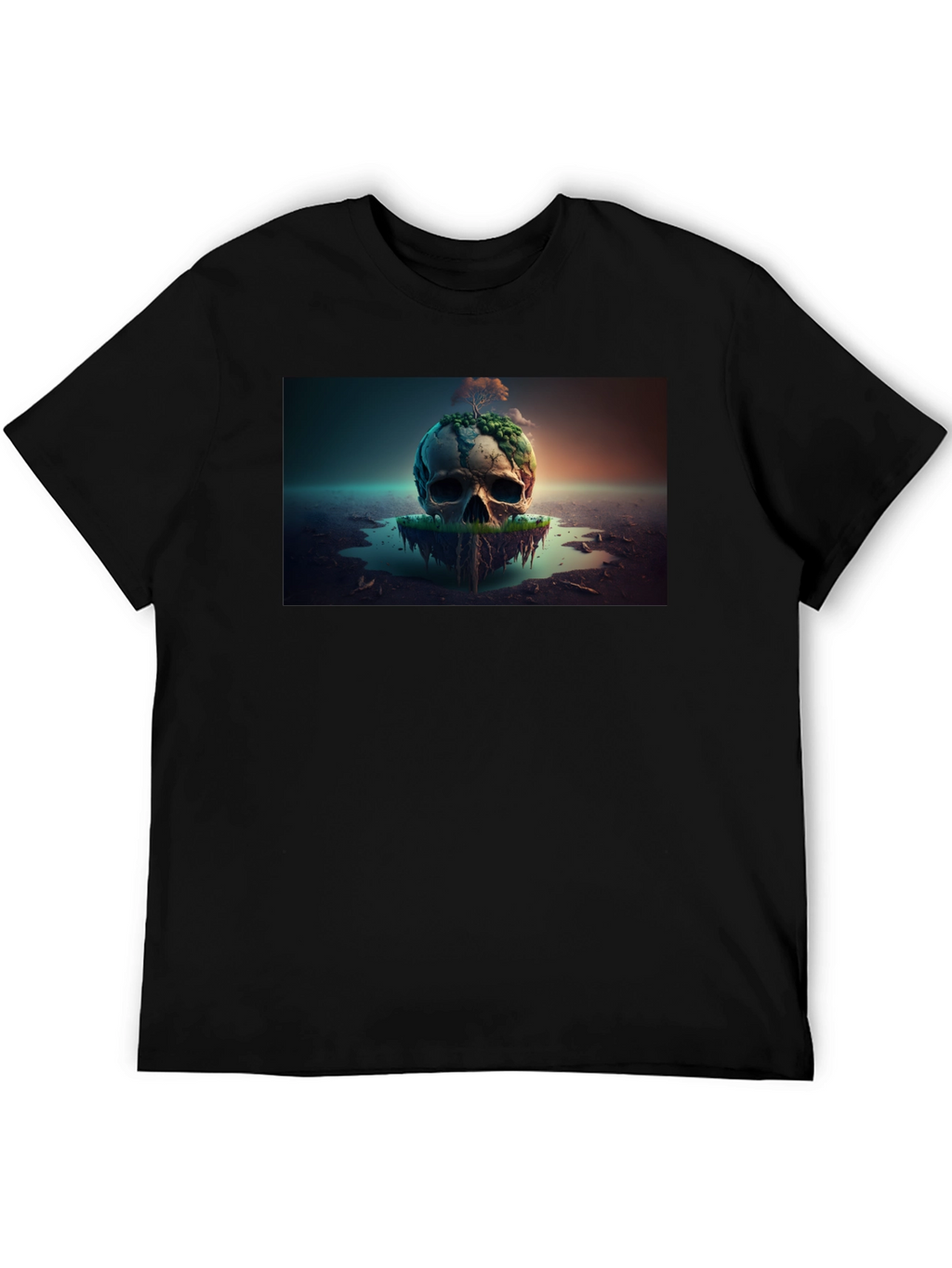 Skull Island Graphic Tee - Edgy Style