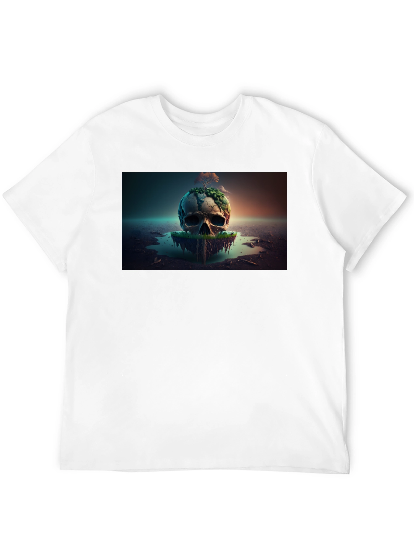Skull Island Graphic Tee - Edgy Style