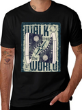 Walk the World T-Shirt Travel Compass Design