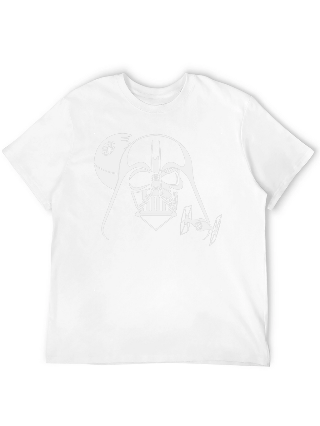 Darth Vader Graphic Tee - Black Cotton Blend