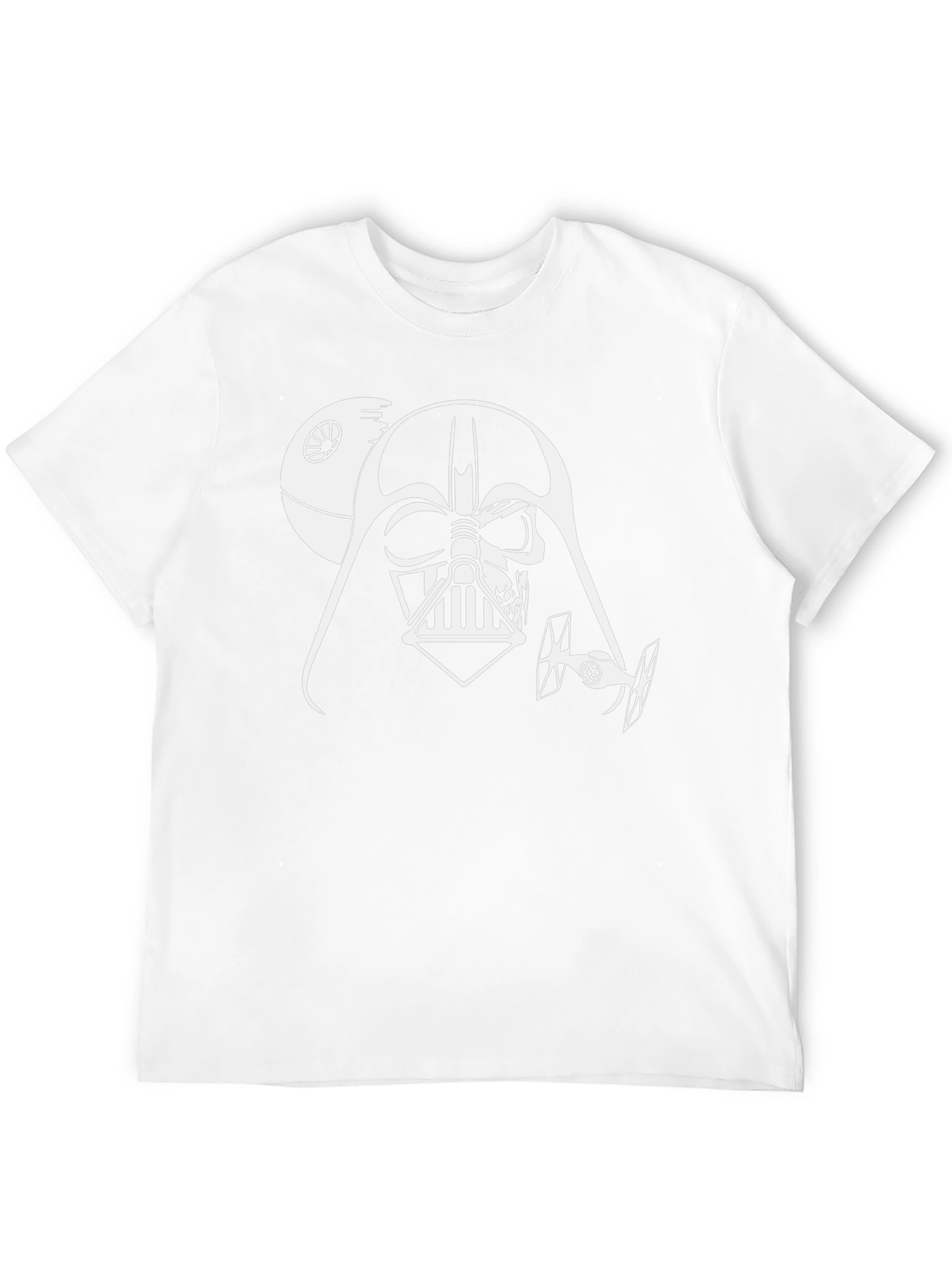 Darth Vader Graphic Tee - Black Cotton Blend