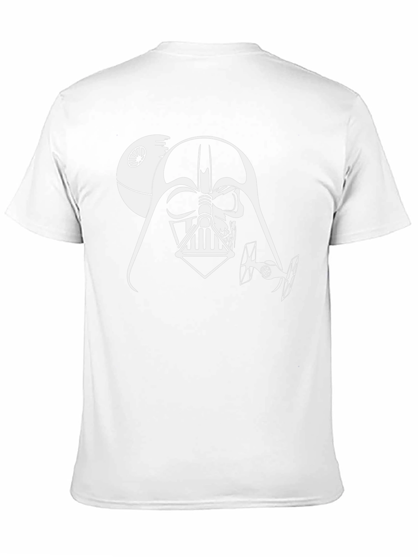 Darth Vader Graphic Tee - Black Cotton Blend