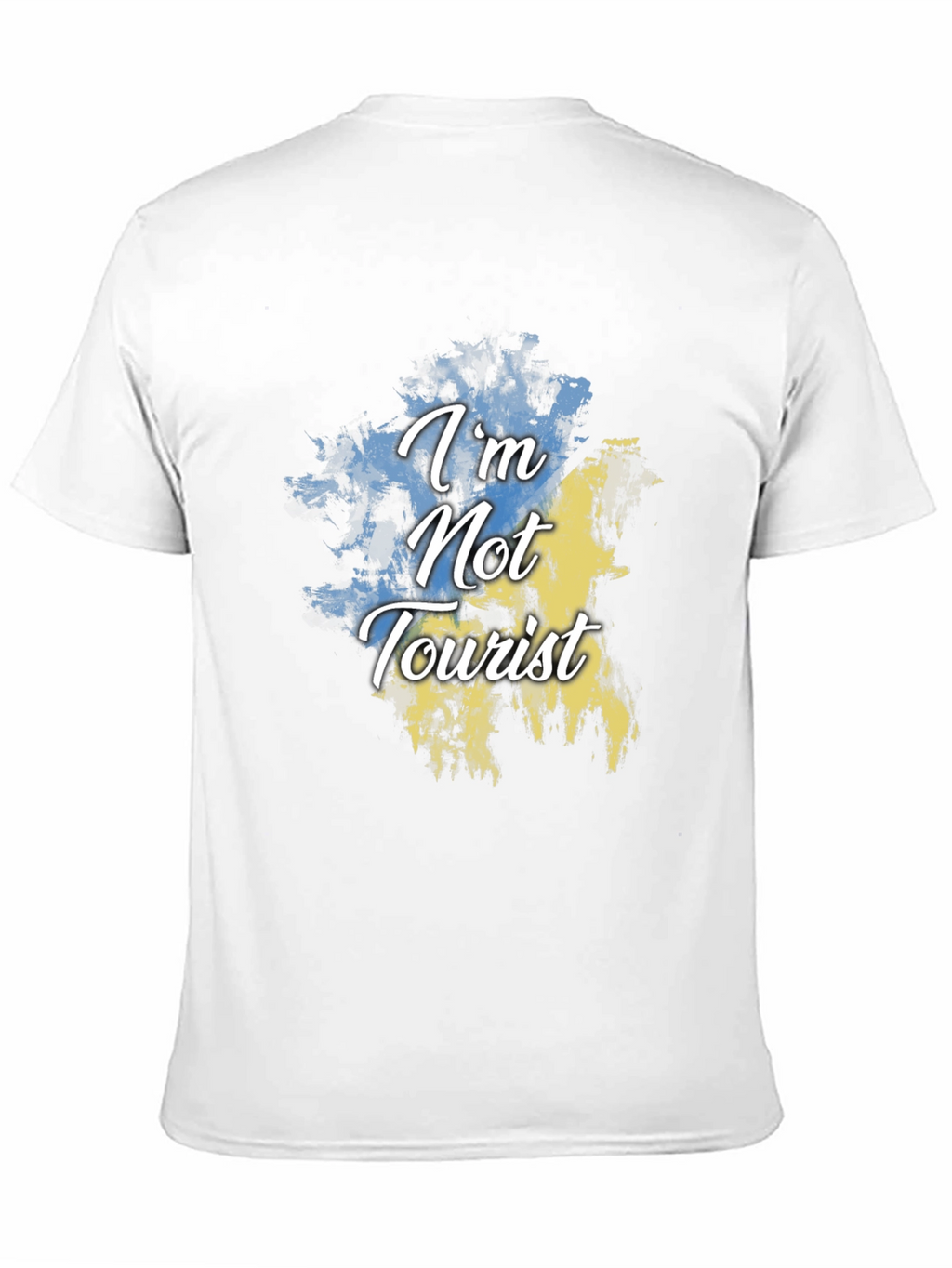 Ukraine Pride T-Shirt: Im Not a Tourist