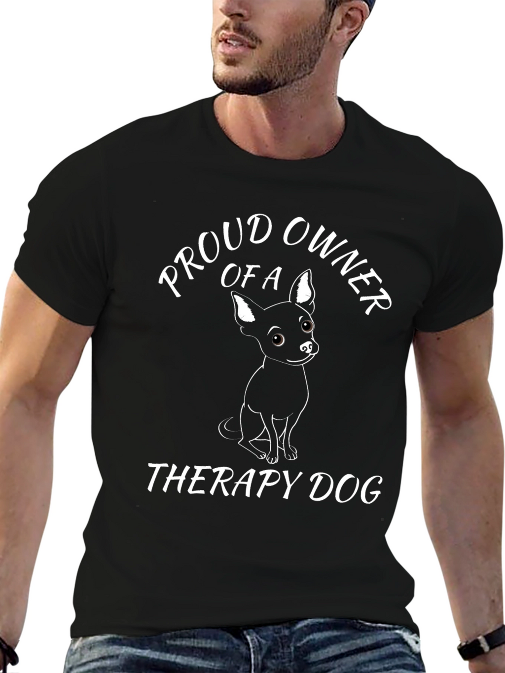 Proud Therapy Dog Owner T-Shirt