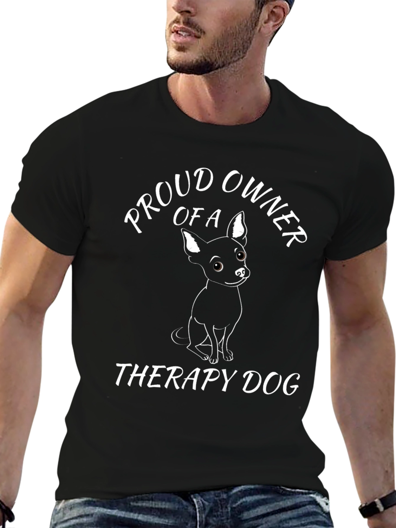 Proud Therapy Dog Owner T-Shirt