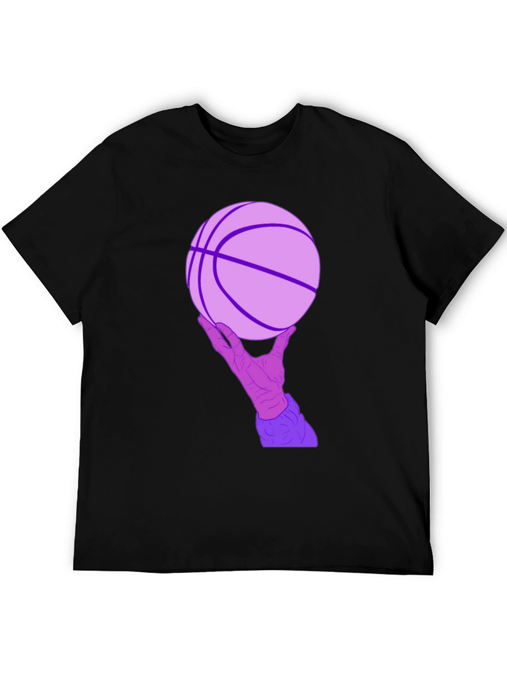 Basketball Hand T-Shirt - Unique Graphic Tee