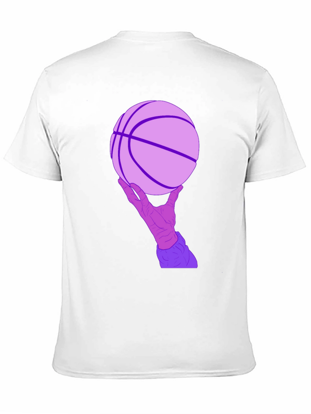 Basketball Hand T-Shirt - Unique Graphic Tee