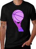 Basketball Hand T-Shirt - Unique Graphic Tee