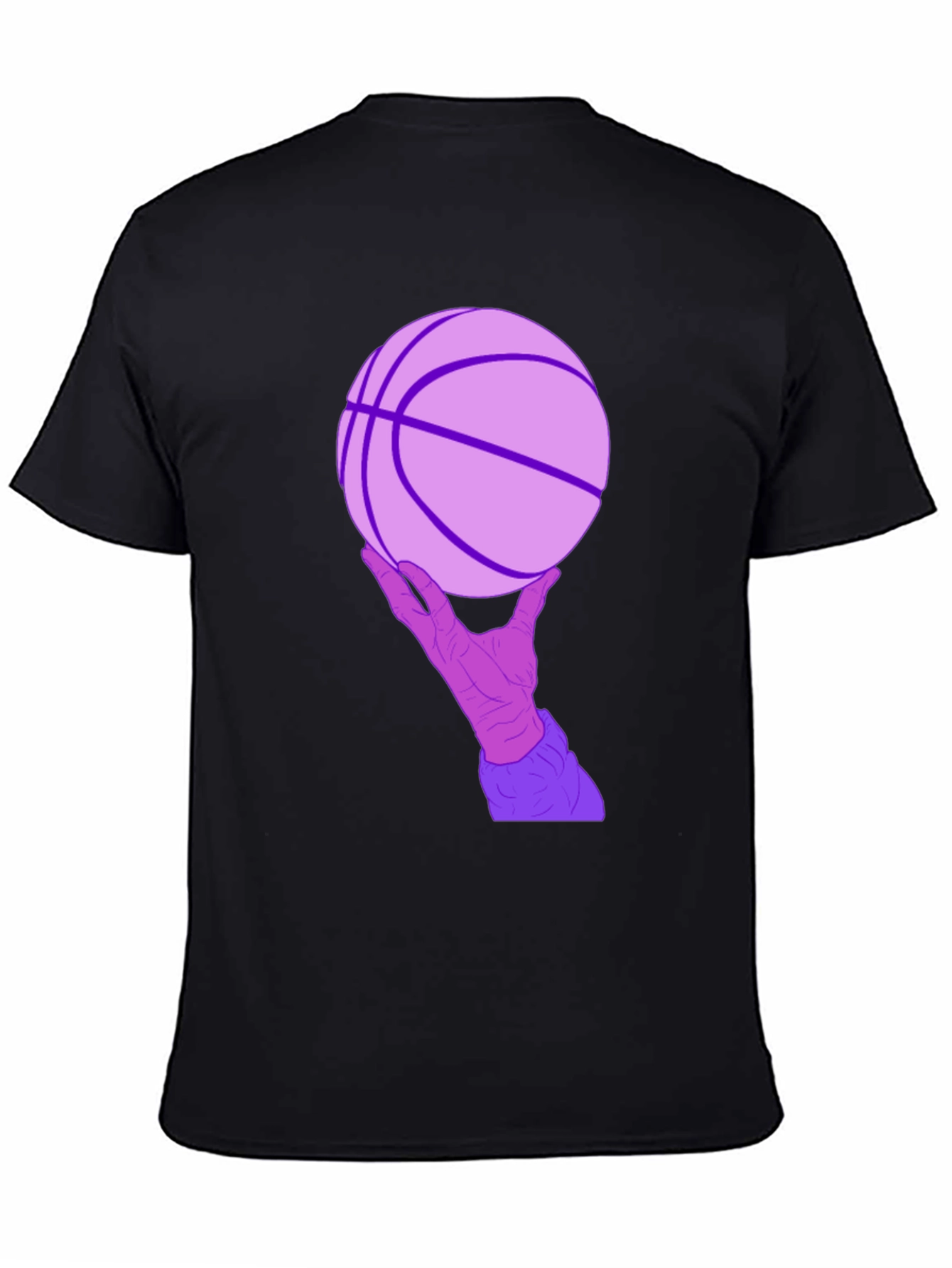 Basketball Hand T-Shirt - Unique Graphic Tee