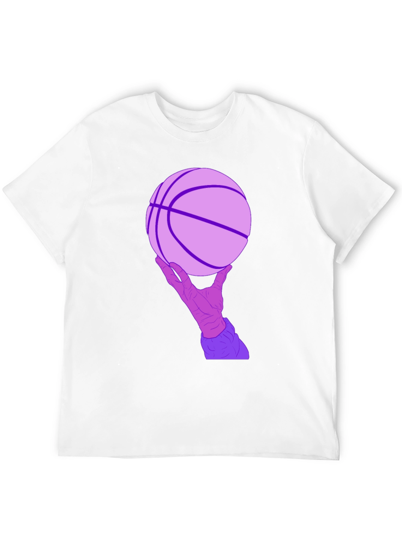 Basketball Hand T-Shirt - Unique Graphic Tee