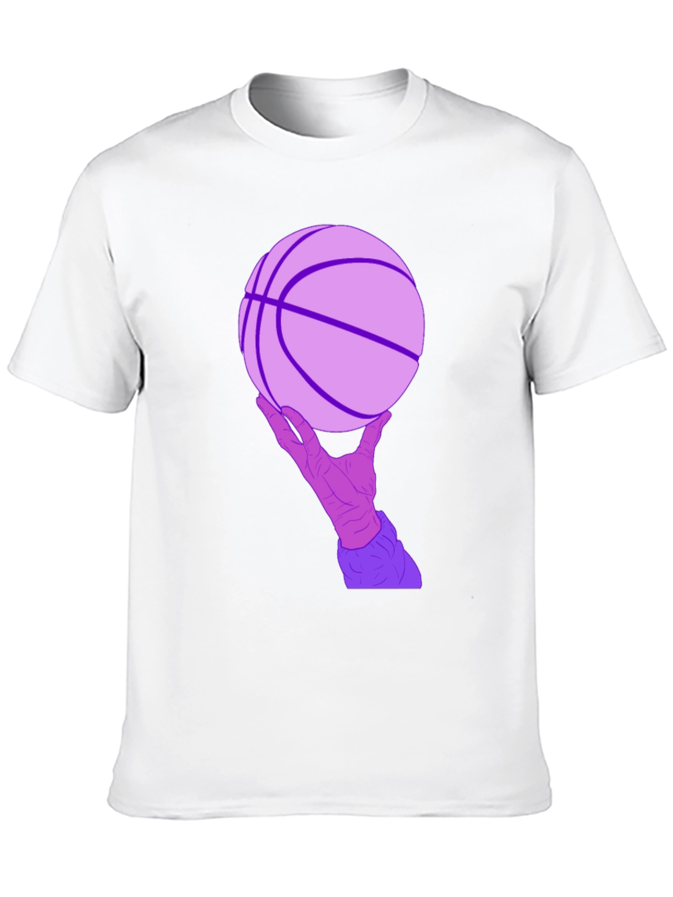 Basketball Hand T-Shirt - Unique Graphic Tee