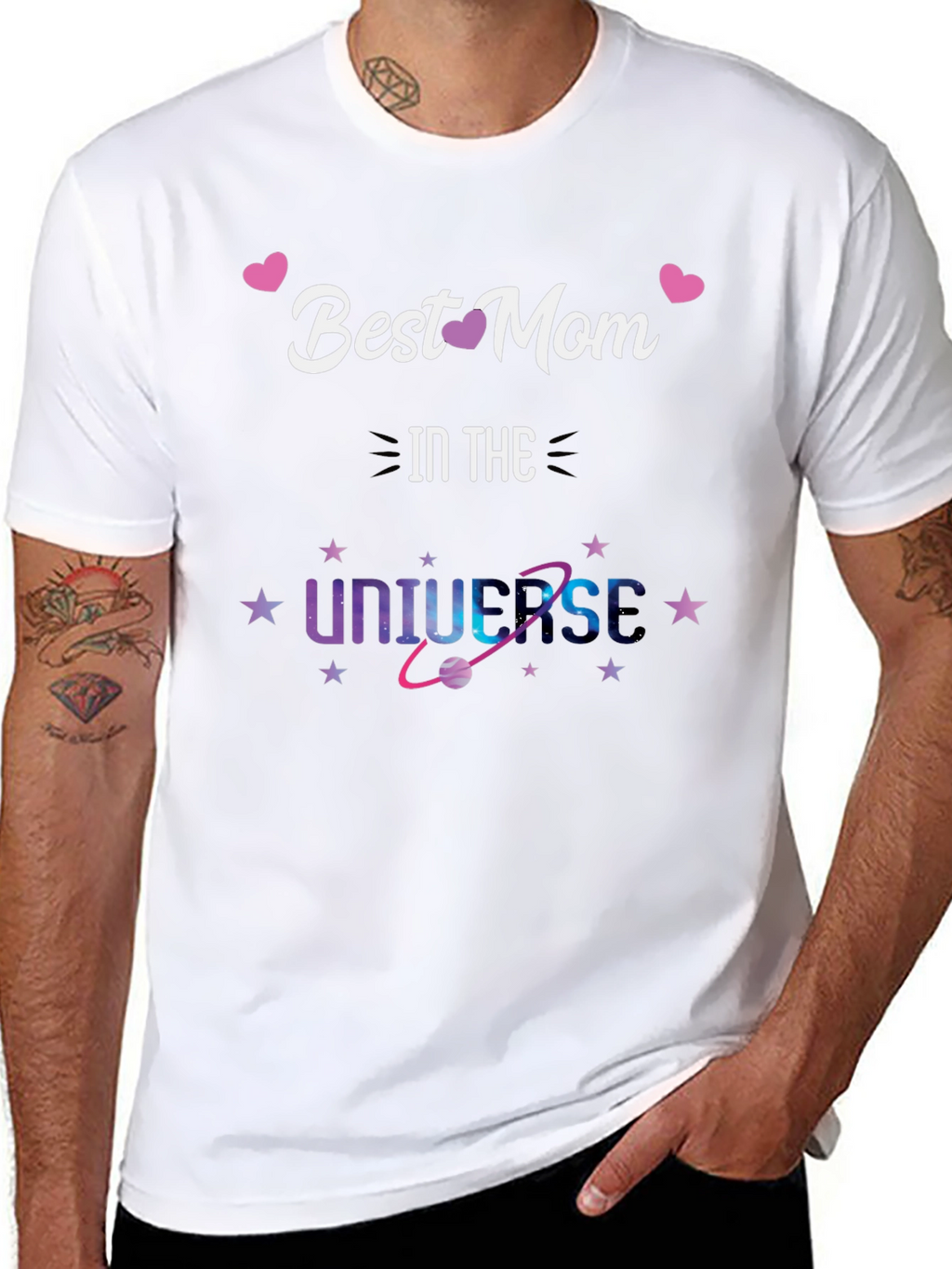 Best Mom in the Universe Graphic Tee