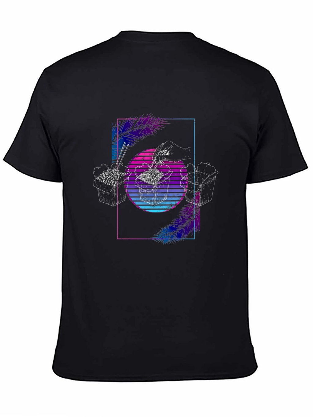 Retro Noodles T-Shirt - Vaporwave Graphic Tee