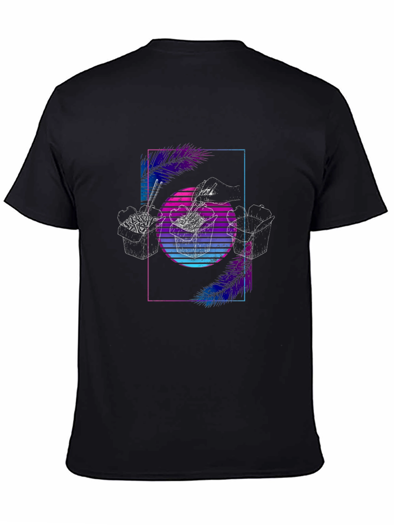 Retro Noodles T-Shirt - Vaporwave Graphic Tee