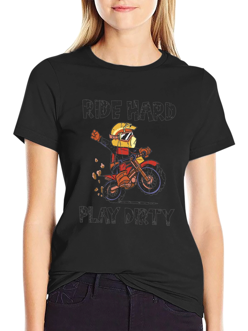 Ride Hard Play Dirty Graphic Tee
