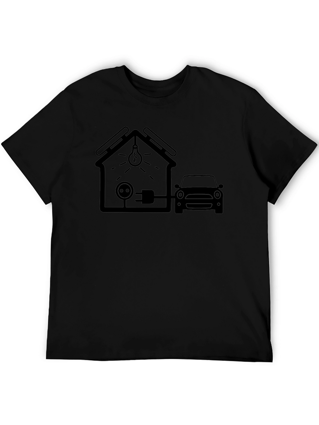 Electric Vehicle Home Solar Charging T-Shirt