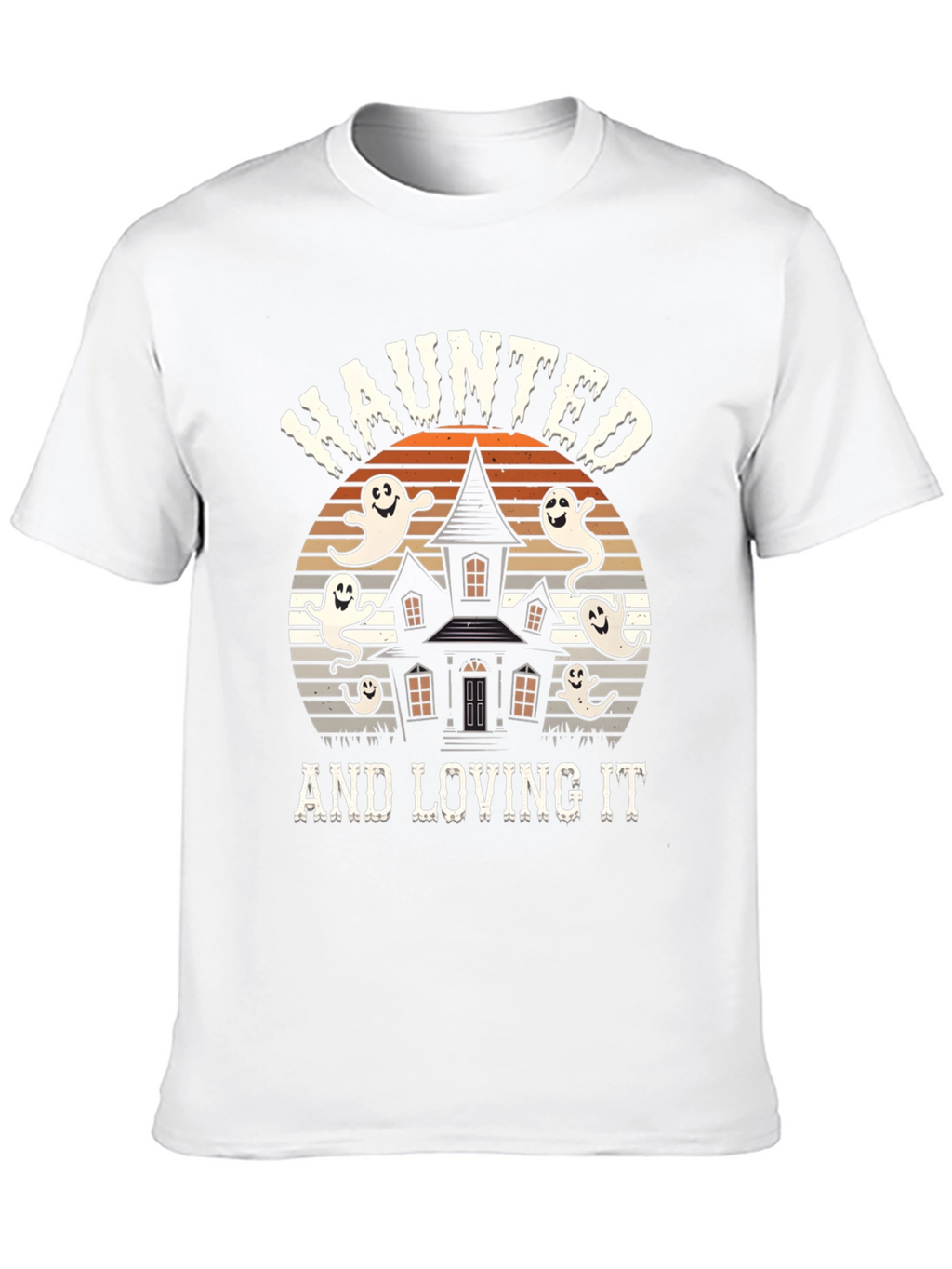Haunted House Halloween T-Shirt