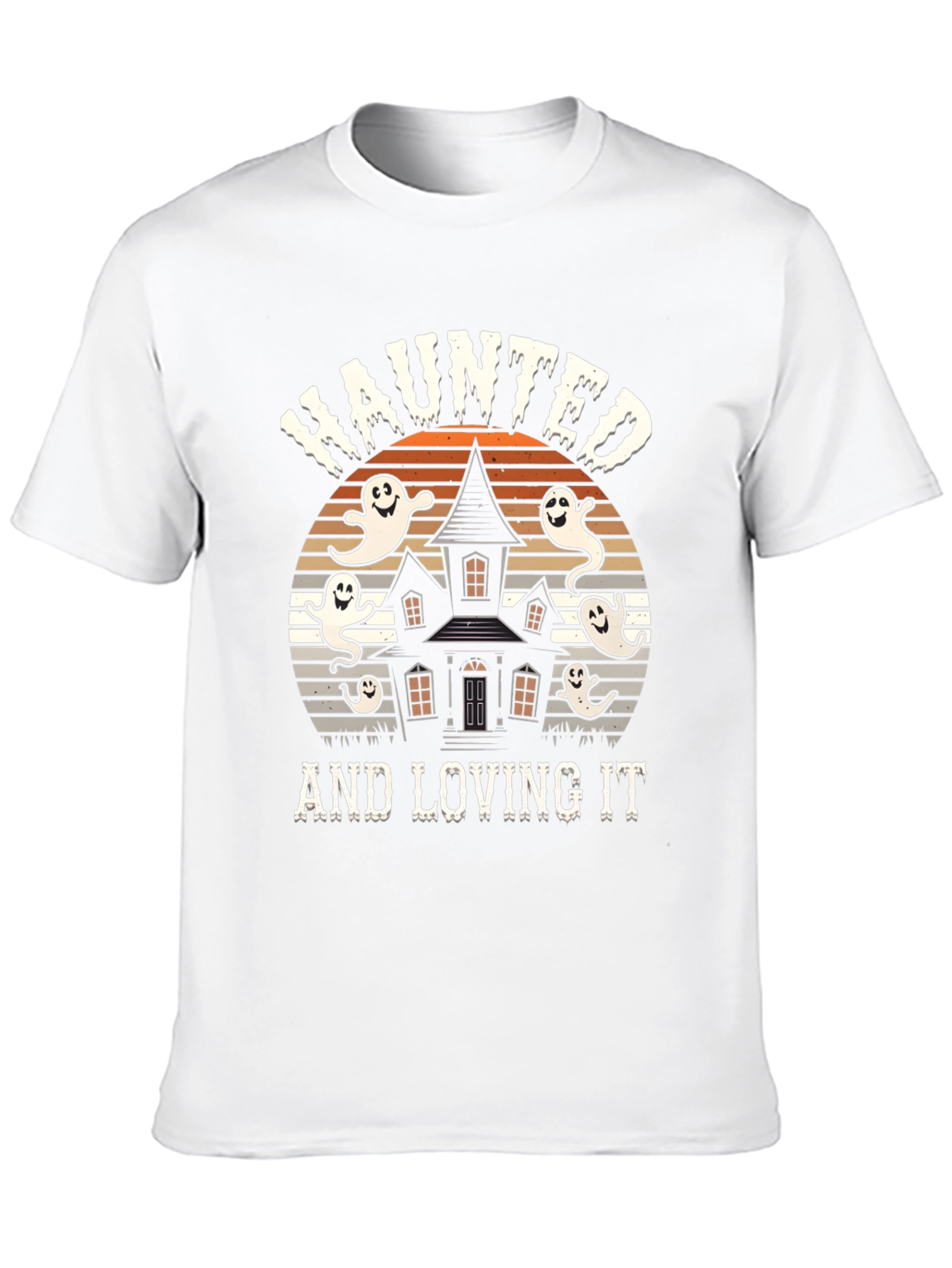 Haunted House Halloween T-Shirt