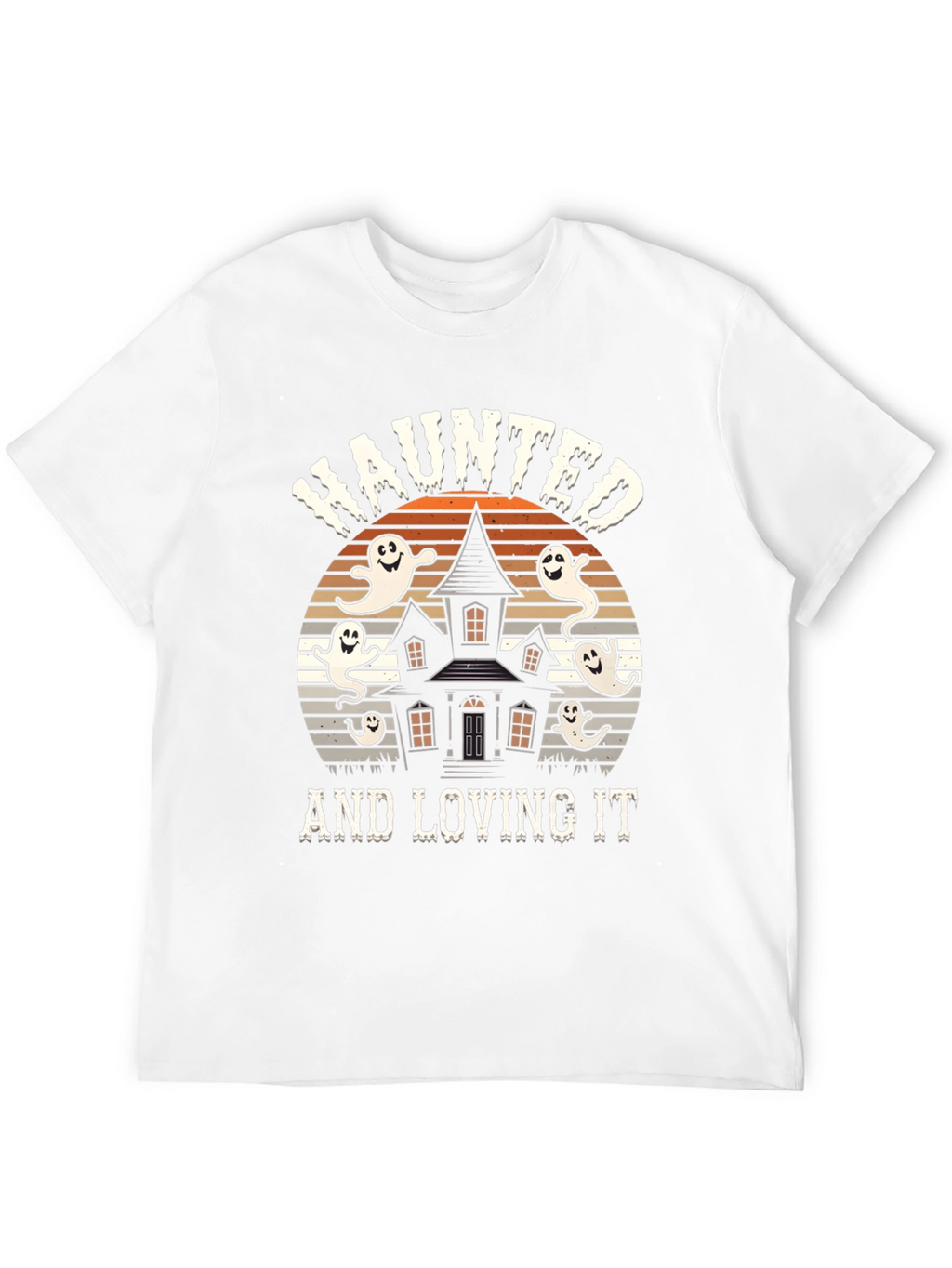 Haunted House Halloween T-Shirt