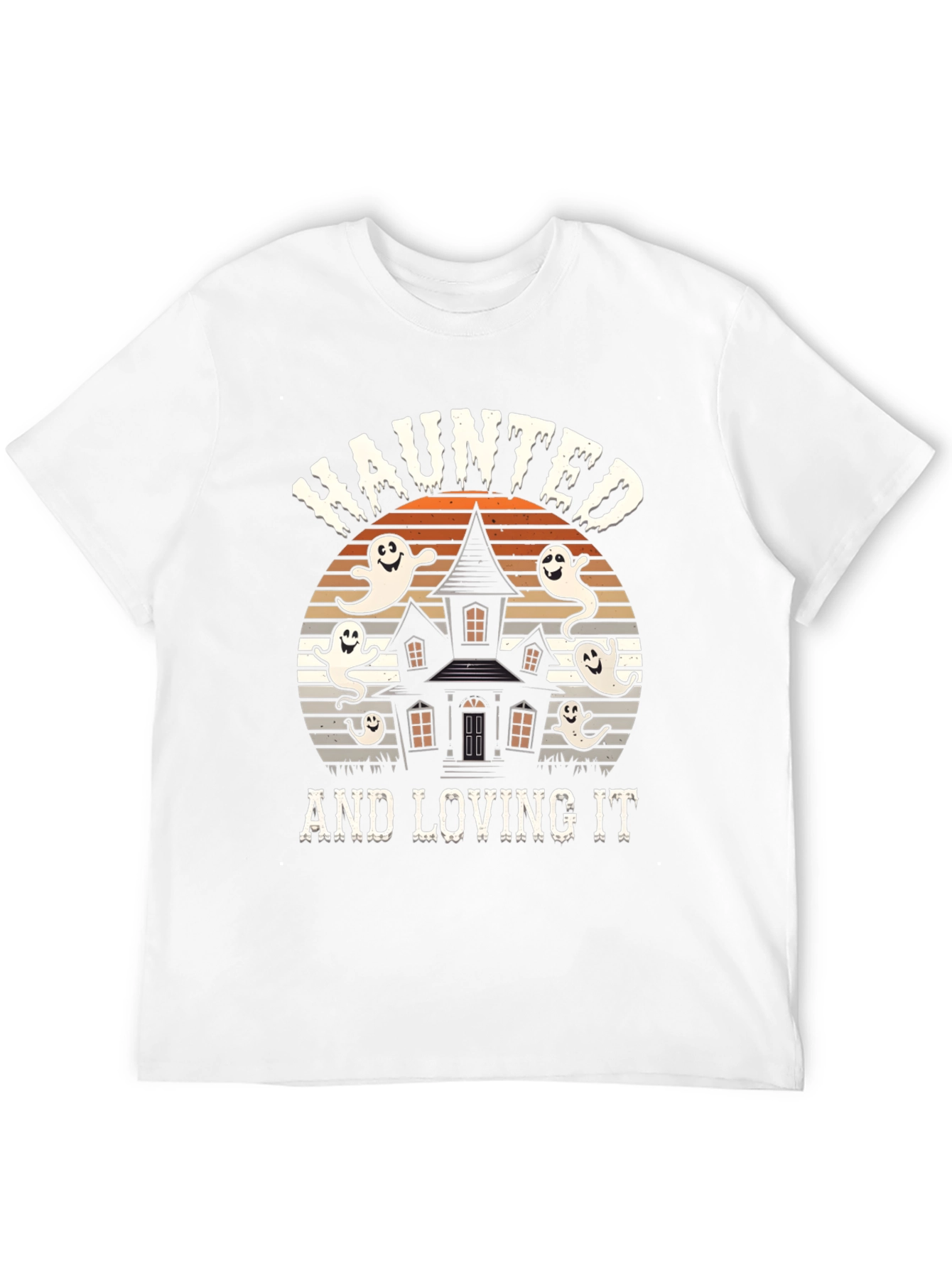 Haunted House Halloween T-Shirt