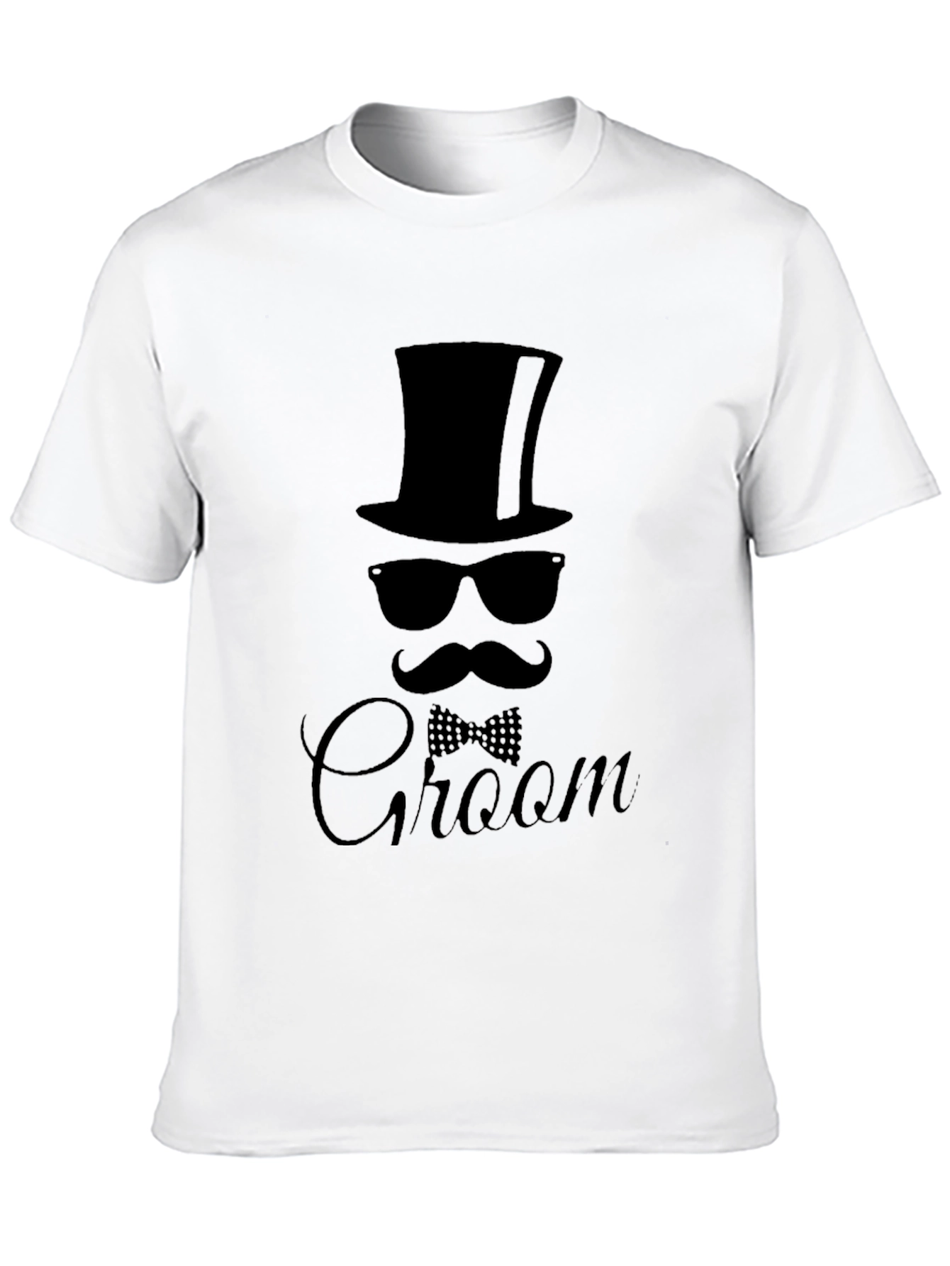 Groom T-Shirt: Stylish Black Graphic Tee