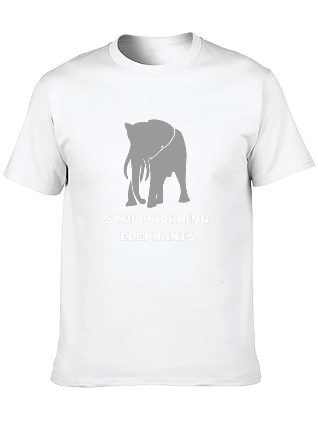 Stop Poaching Elephants Graphic Tee