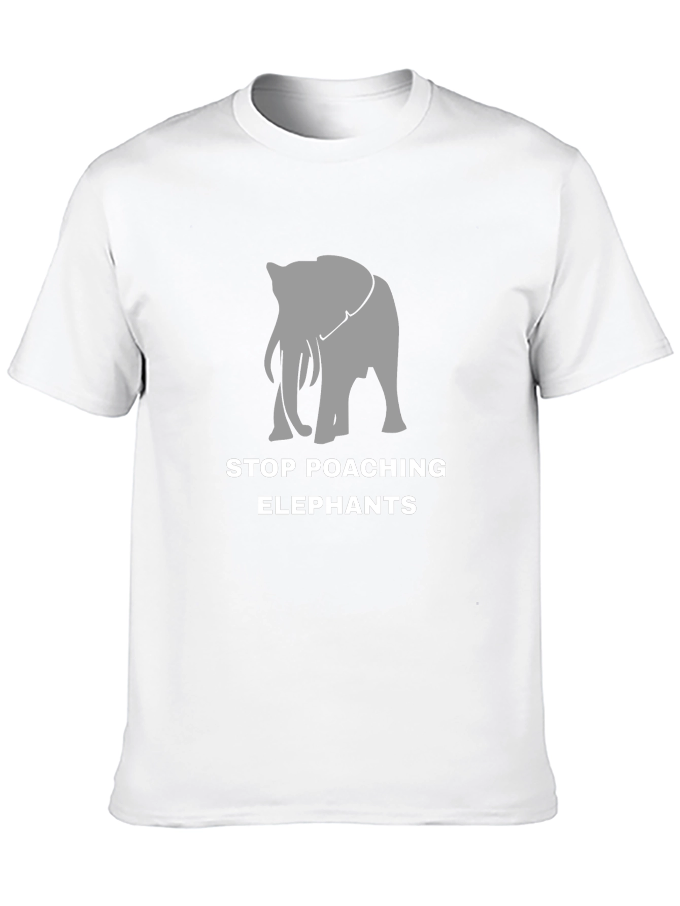 Stop Poaching Elephants Graphic Tee