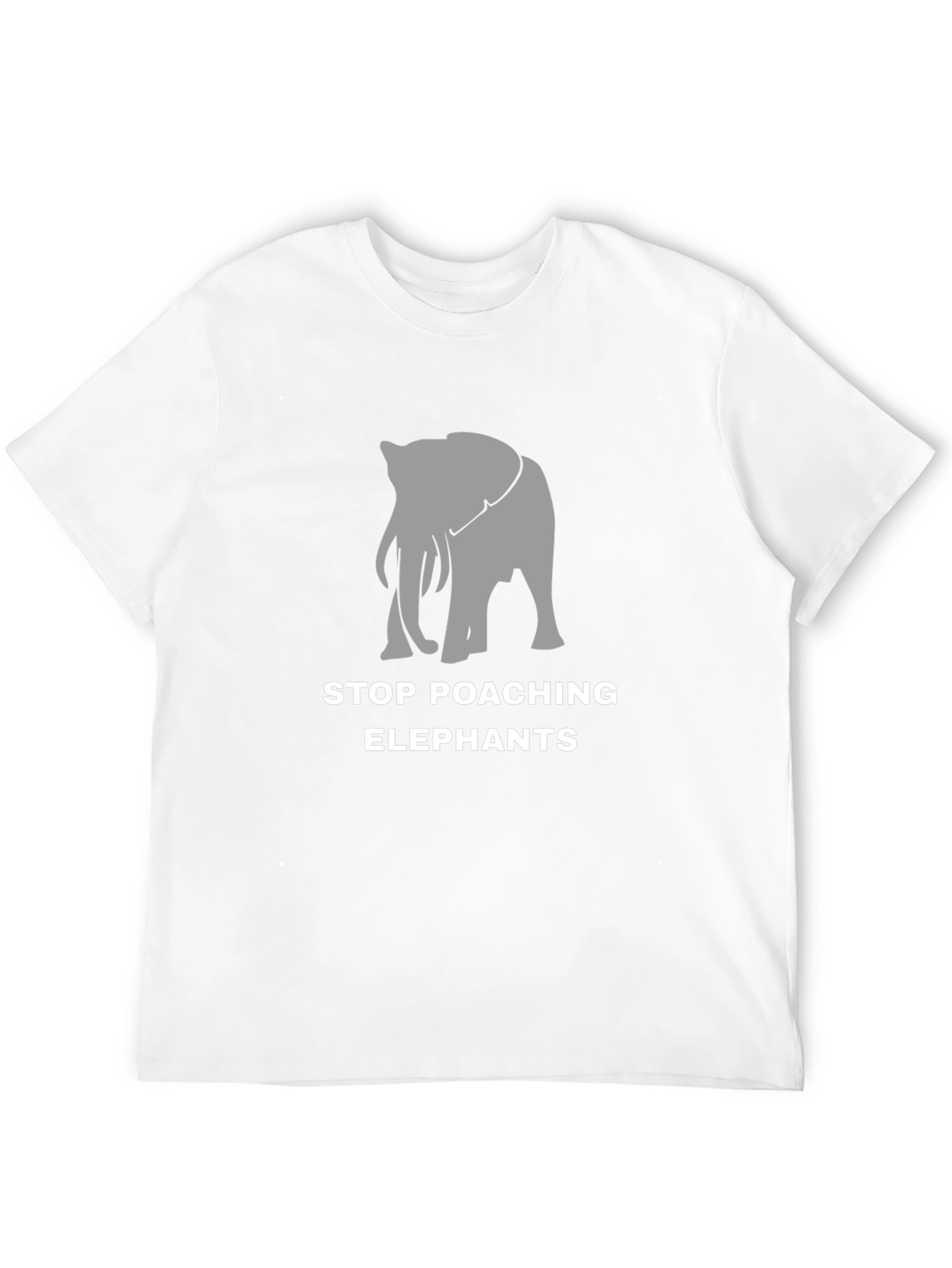 Stop Poaching Elephants Graphic Tee