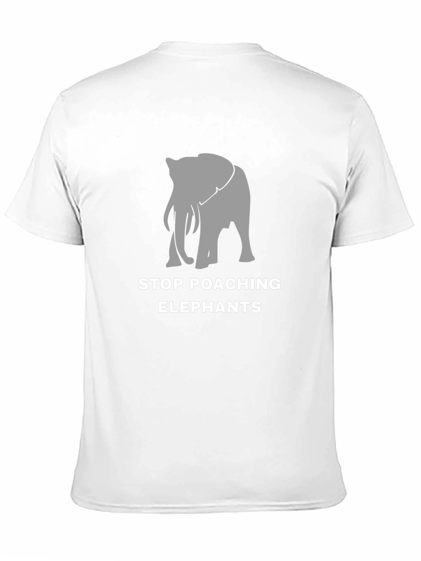 Stop Poaching Elephants Graphic Tee