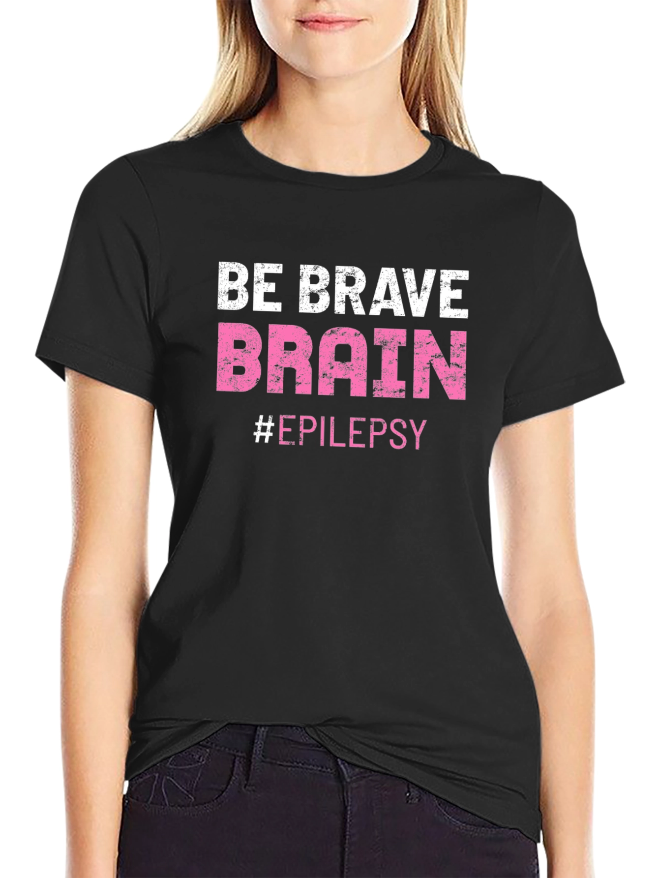 Be Brave Brain Epilepsy Awareness T-Shirt