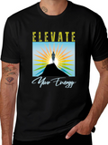Elevate Your Energy T-Shirt - Inspirational Graphic Tee