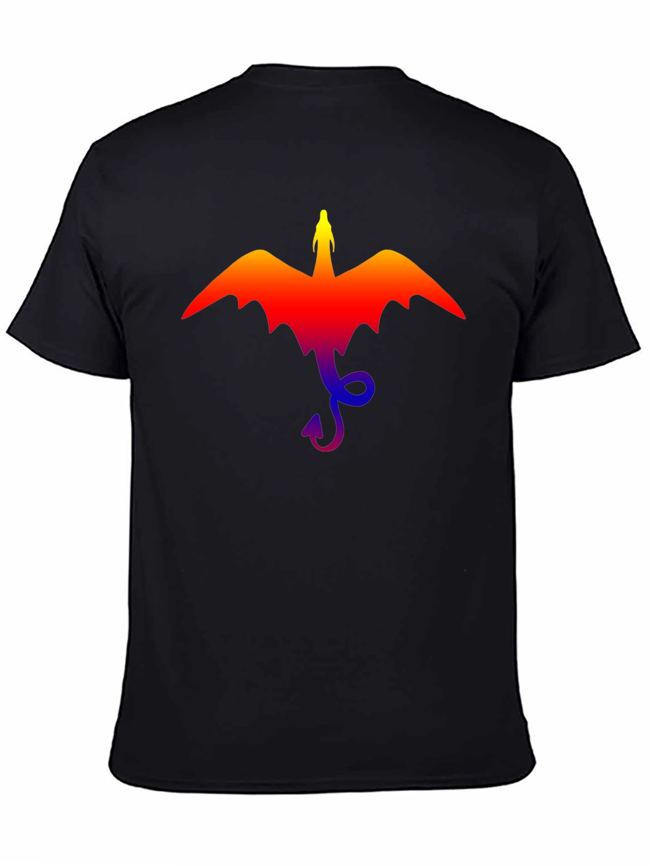 Dragon Graphic Tee - Mens Black T-Shirt