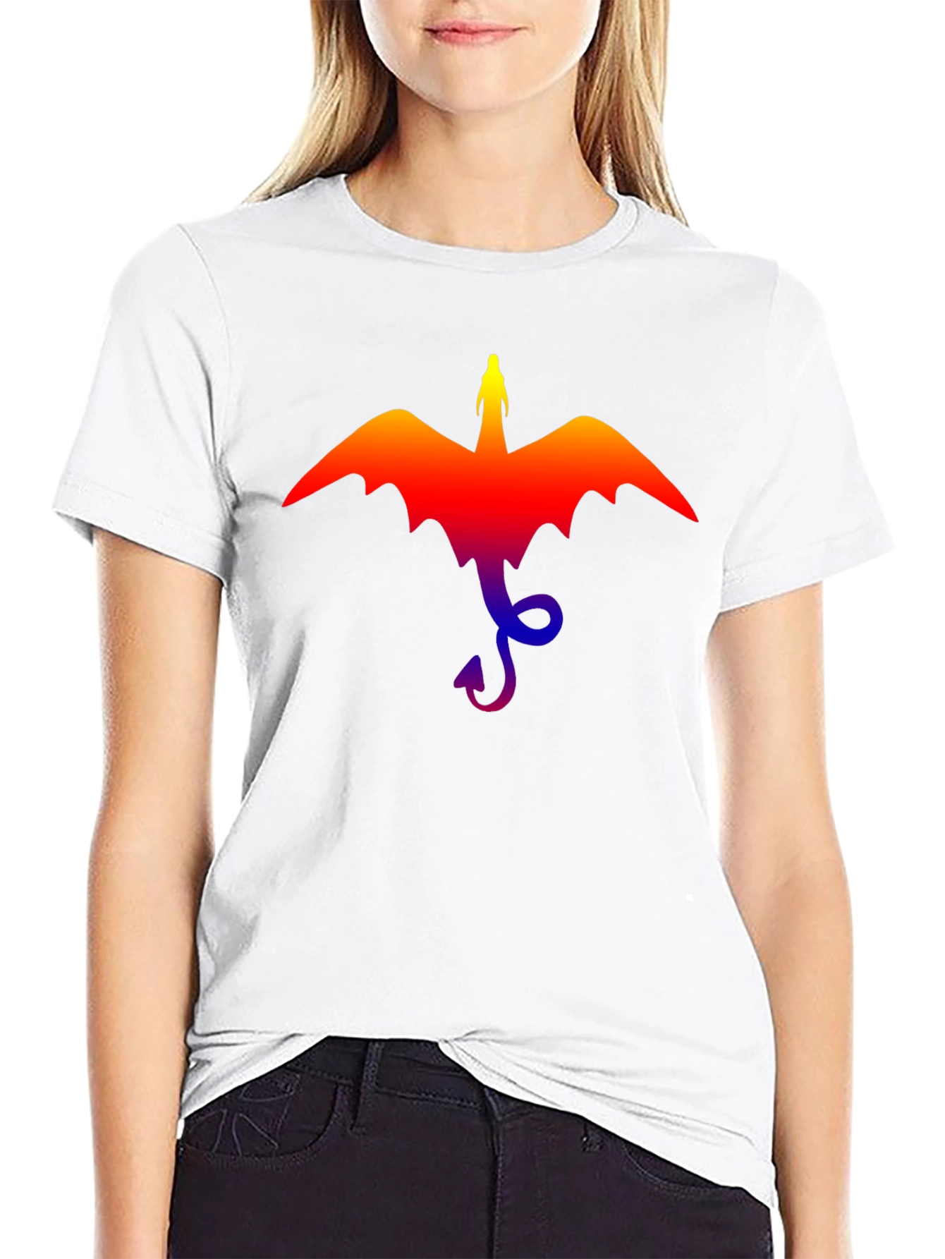 Dragon Graphic Tee - Mens Black T-Shirt