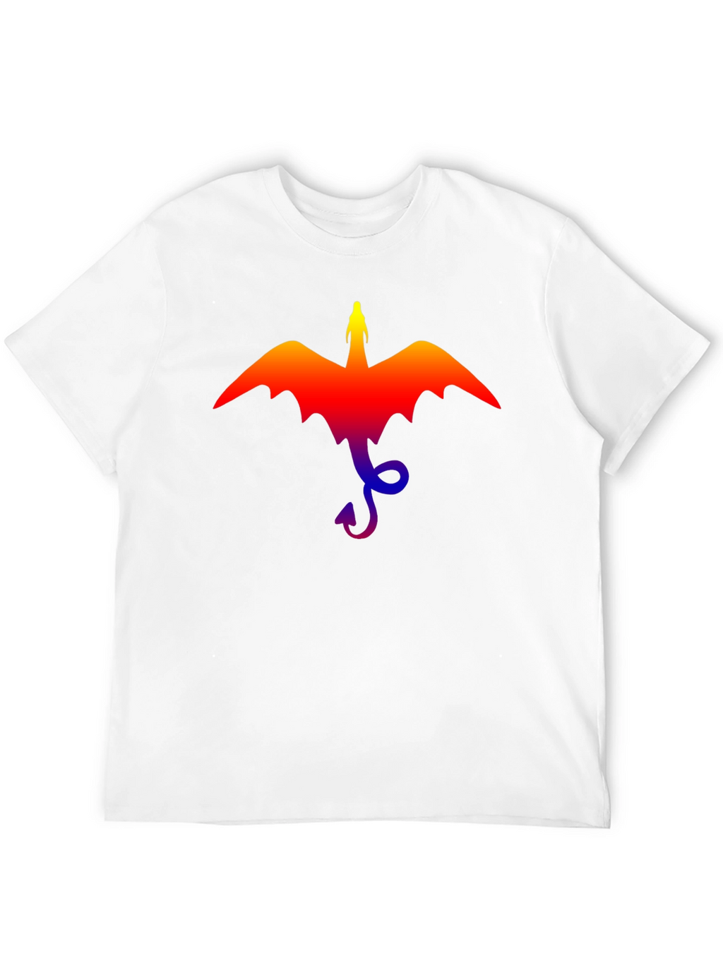 Dragon Graphic Tee - Mens Black T-Shirt