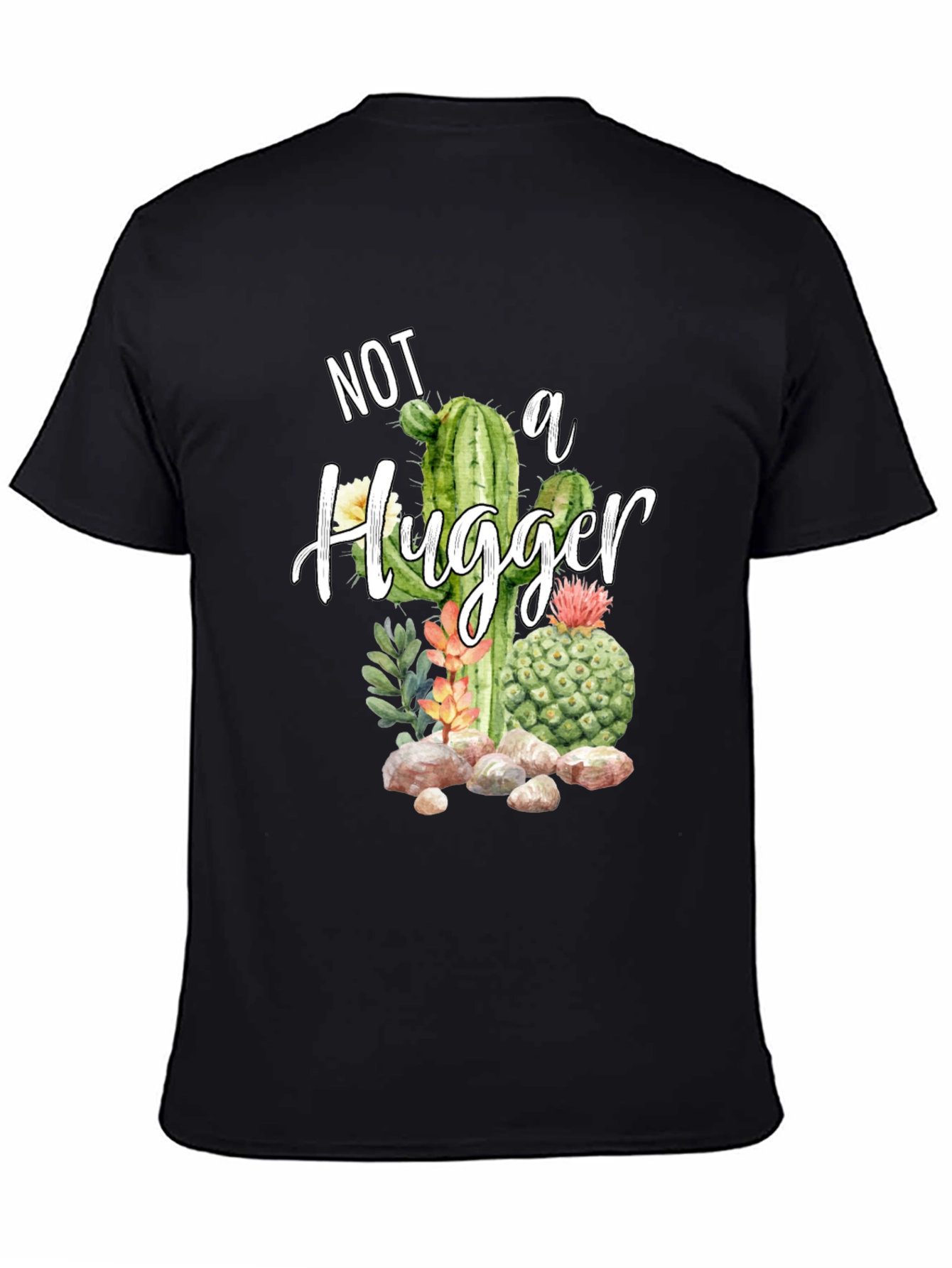 Not A Hugger Cactus T-Shirt