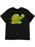 Cartoon Turtle Graphic Tee