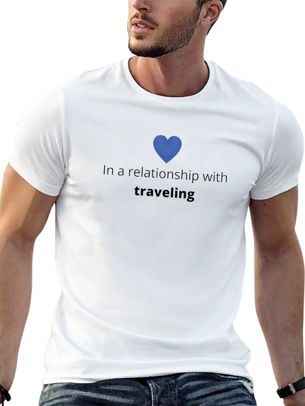 In a Relationship with Traveling T-Shirt