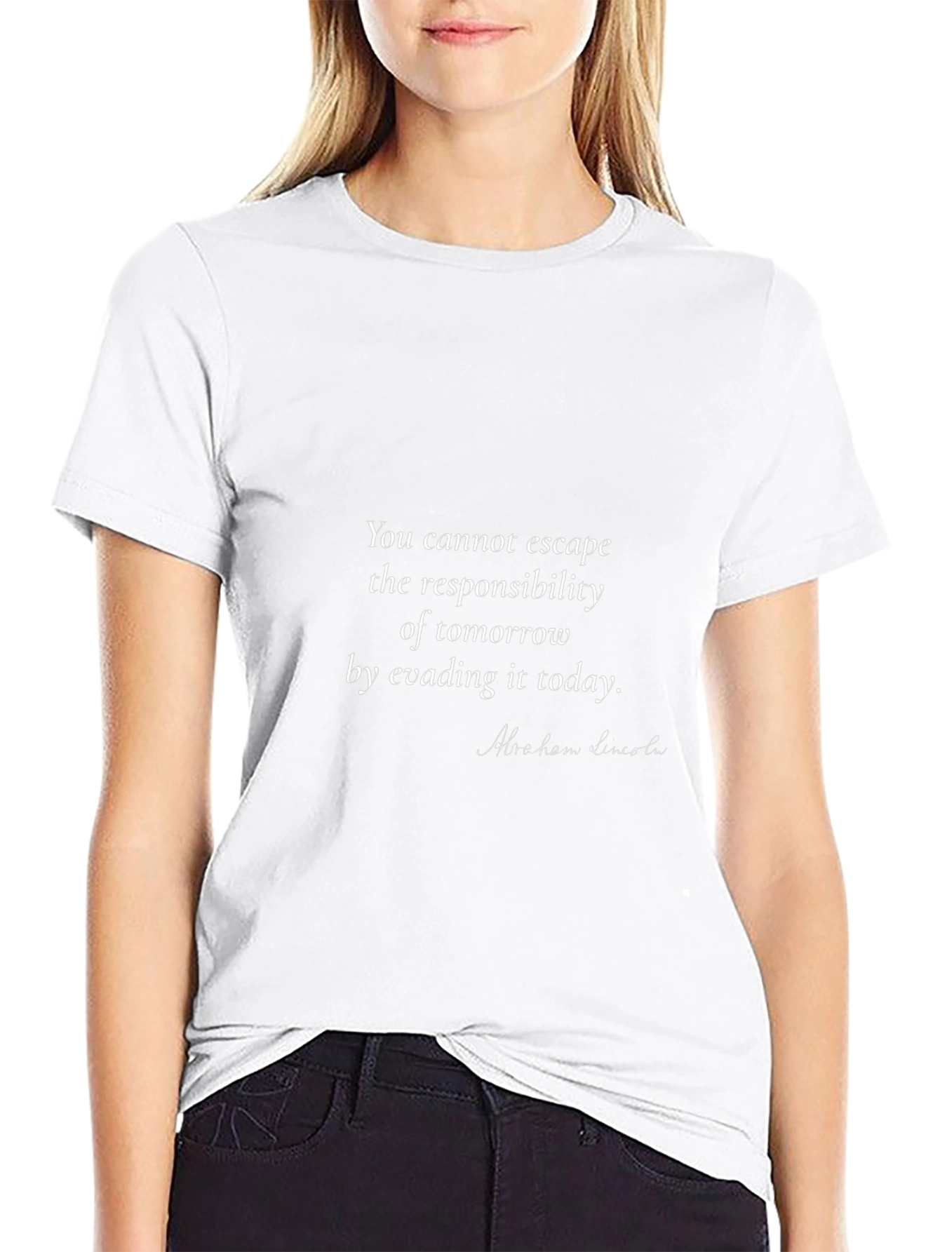 Inspirational Quote T-Shirt - Escape the Responsibility