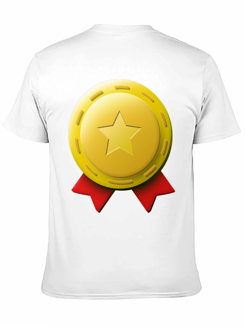 Star Medal Graphic T-Shirt - Premium Comfort