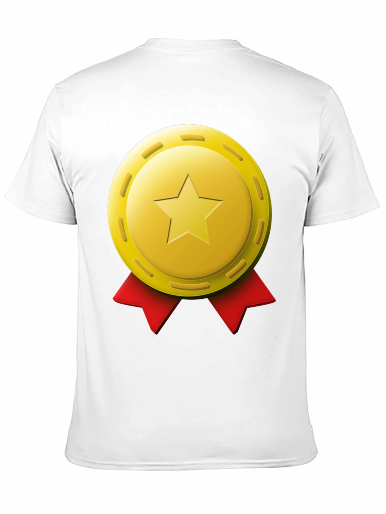 Star Medal Graphic T-Shirt - Premium Comfort