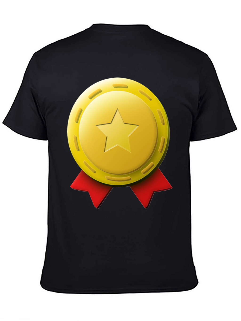 Star Medal Graphic T-Shirt - Premium Comfort
