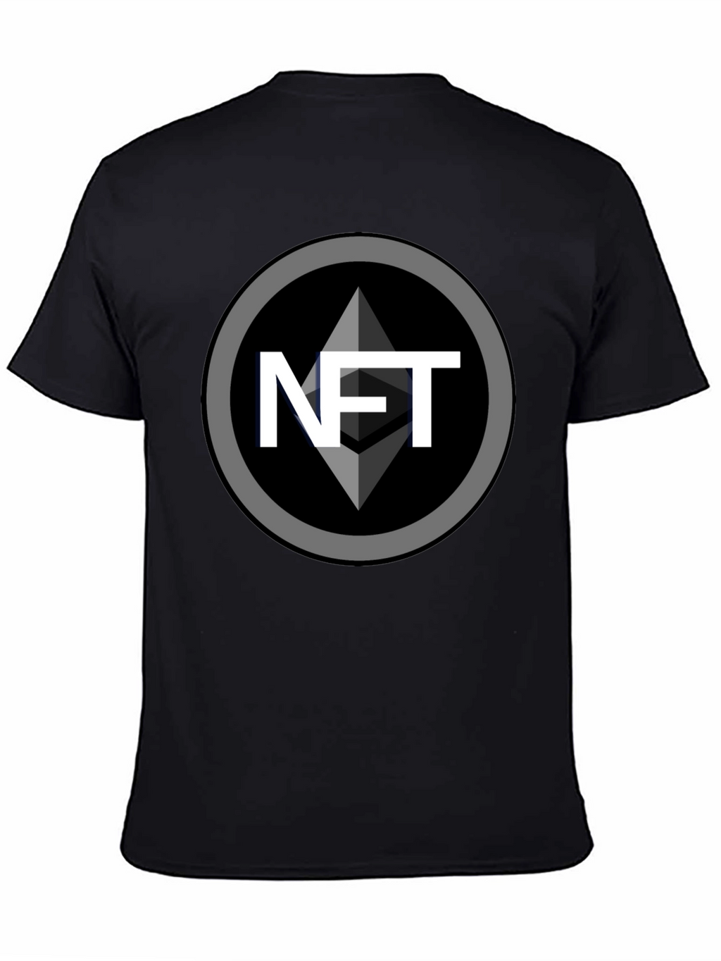NFT Ethereum Crypto Black T-Shirt