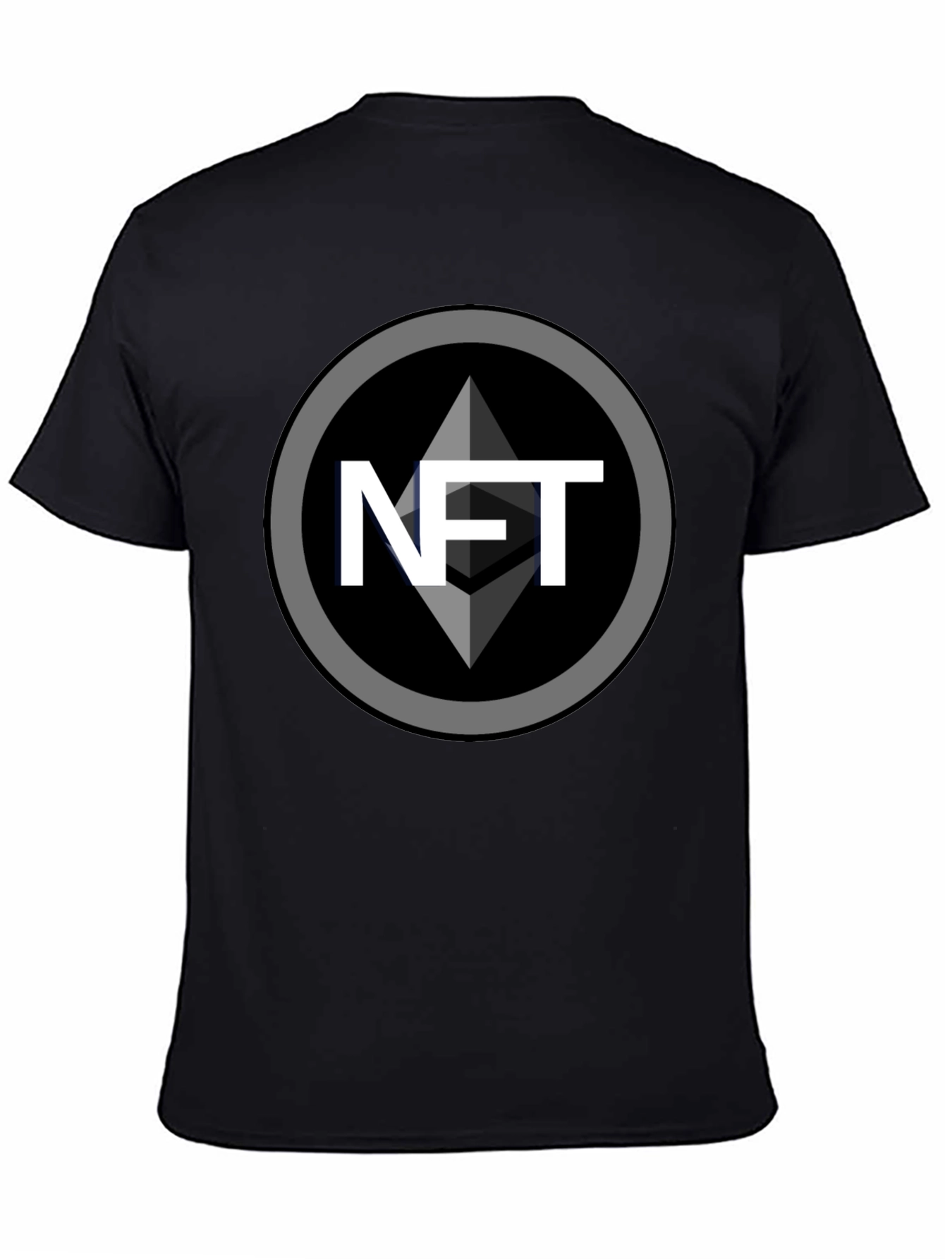 NFT Ethereum Crypto Black T-Shirt