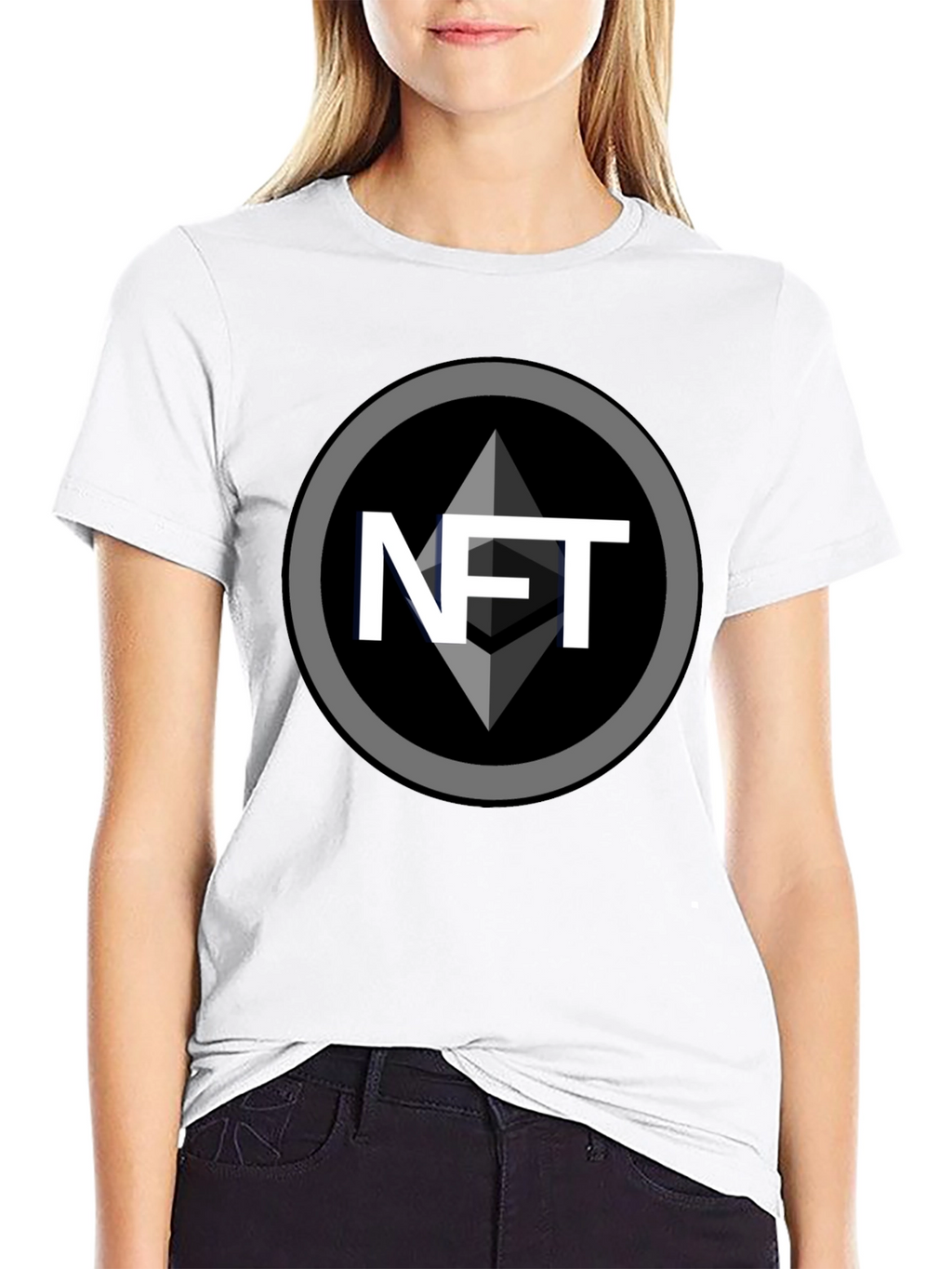 NFT Ethereum Crypto Black T-Shirt