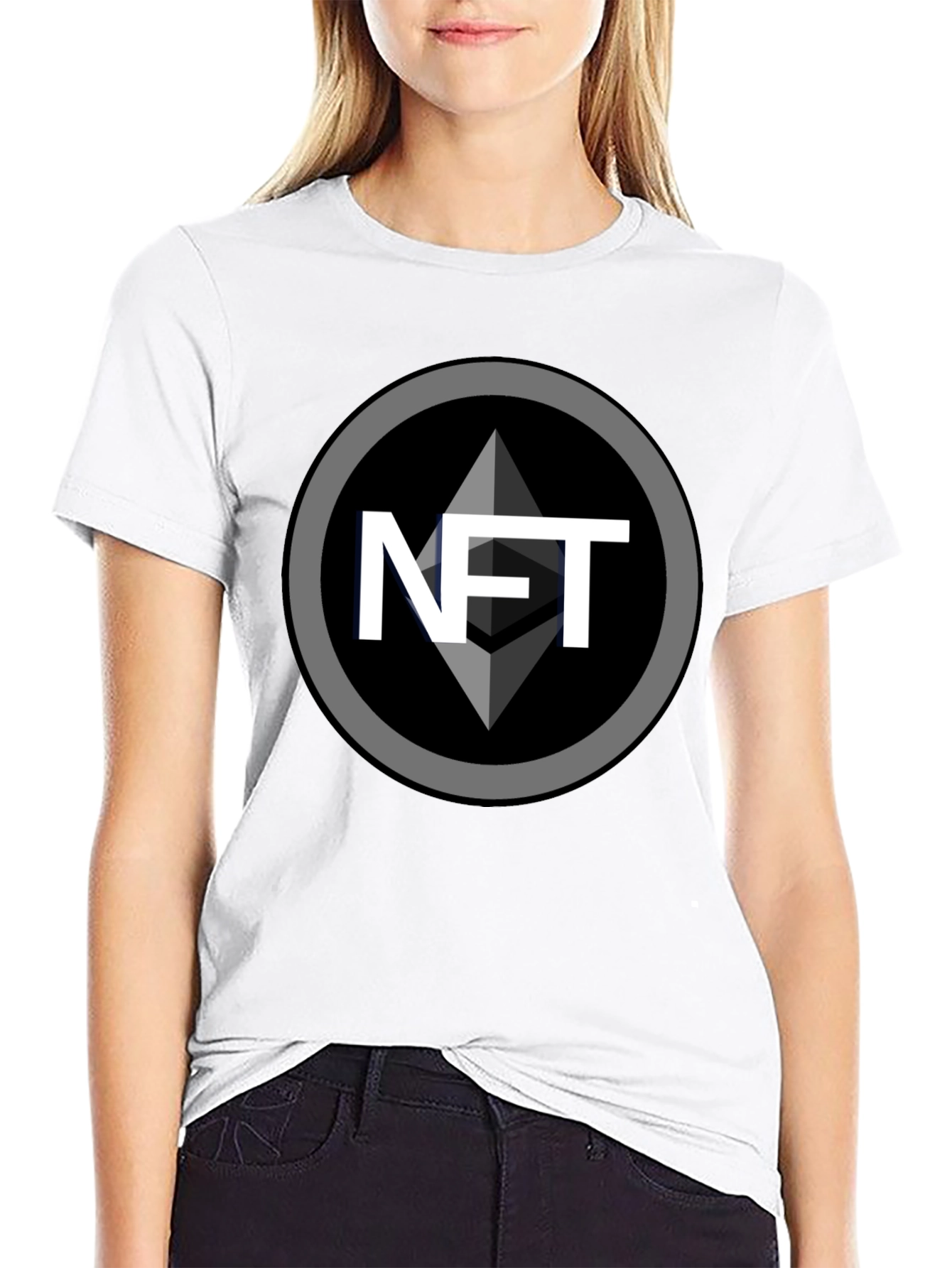 NFT Ethereum Crypto Black T-Shirt